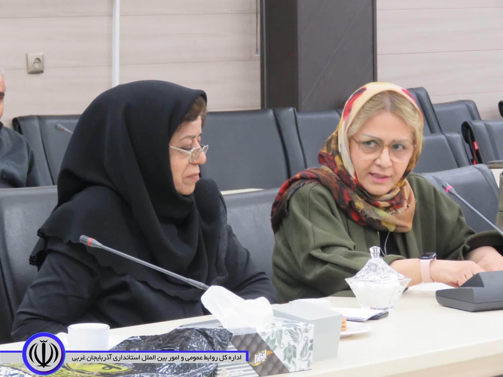 نشست صمیمی جمعیت زاگرس با سرپرست فرمانداری مهاباد