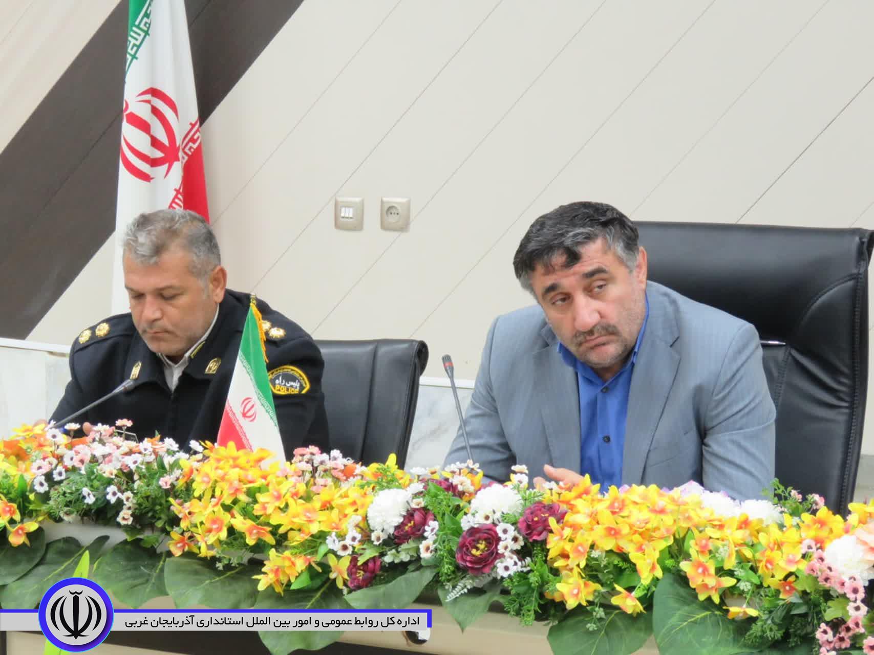 کاهش 85 درصدی تصادفات منجر به فوت در مهاباد