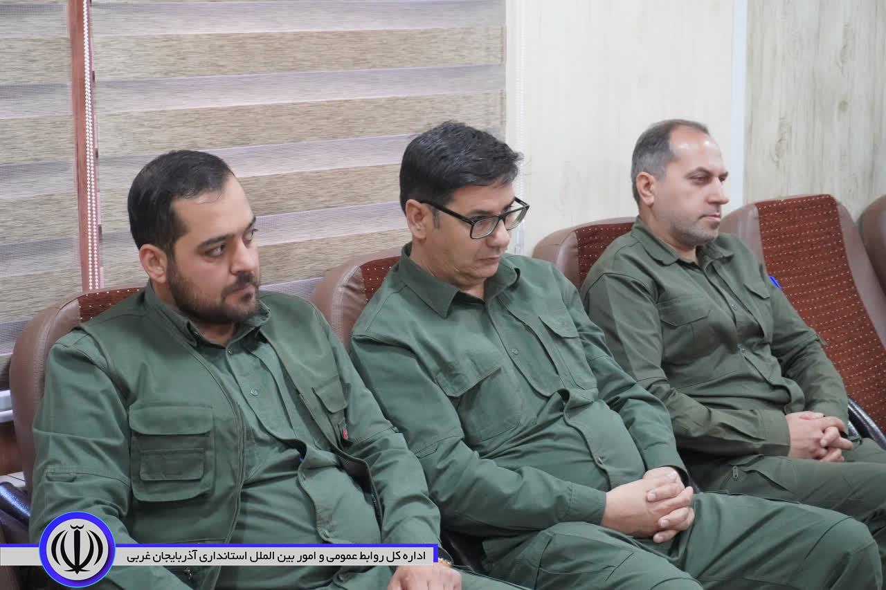 برگزاری مانور پدافند غیرعامل در صدا و سیمای مهاباد