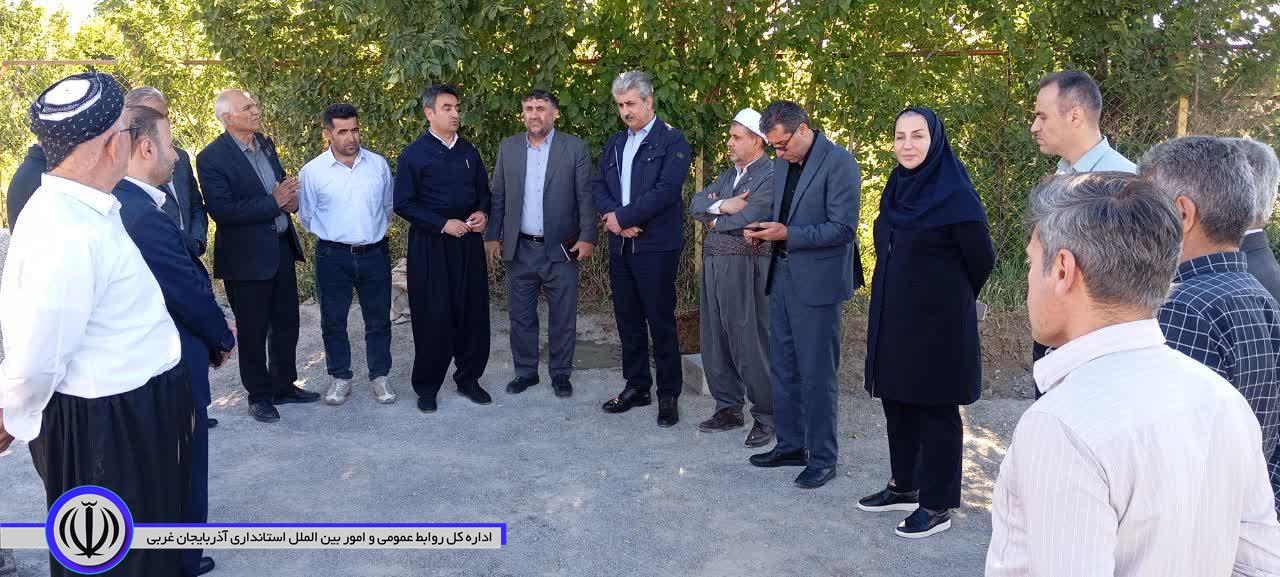 بازدید مسئولان شهرستان از روستاهای بخش مرکزی