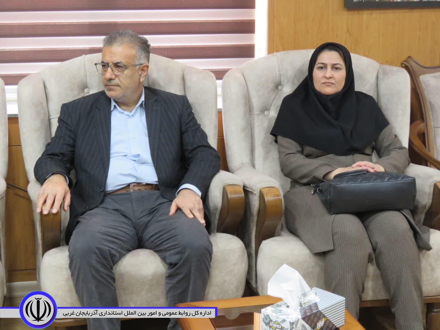 تکریم و معارفه رئیس اداره تعاون، کار و رفاه اجتماعی مهاباد