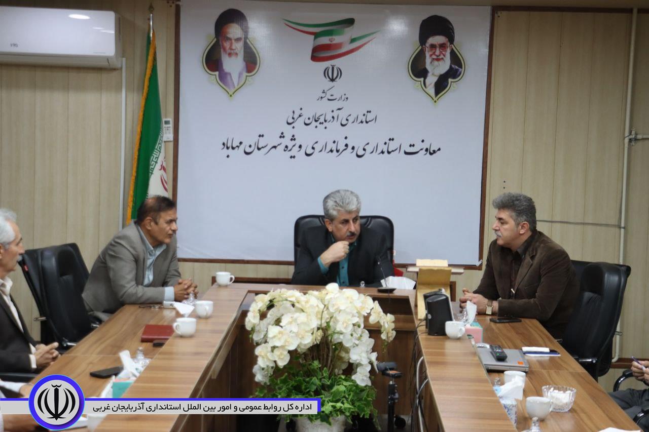 فرماندار مهاباد: بودجه ورزشی باید عادلانه و متناسب با ظرفیت رشته‌ها توزیع شود