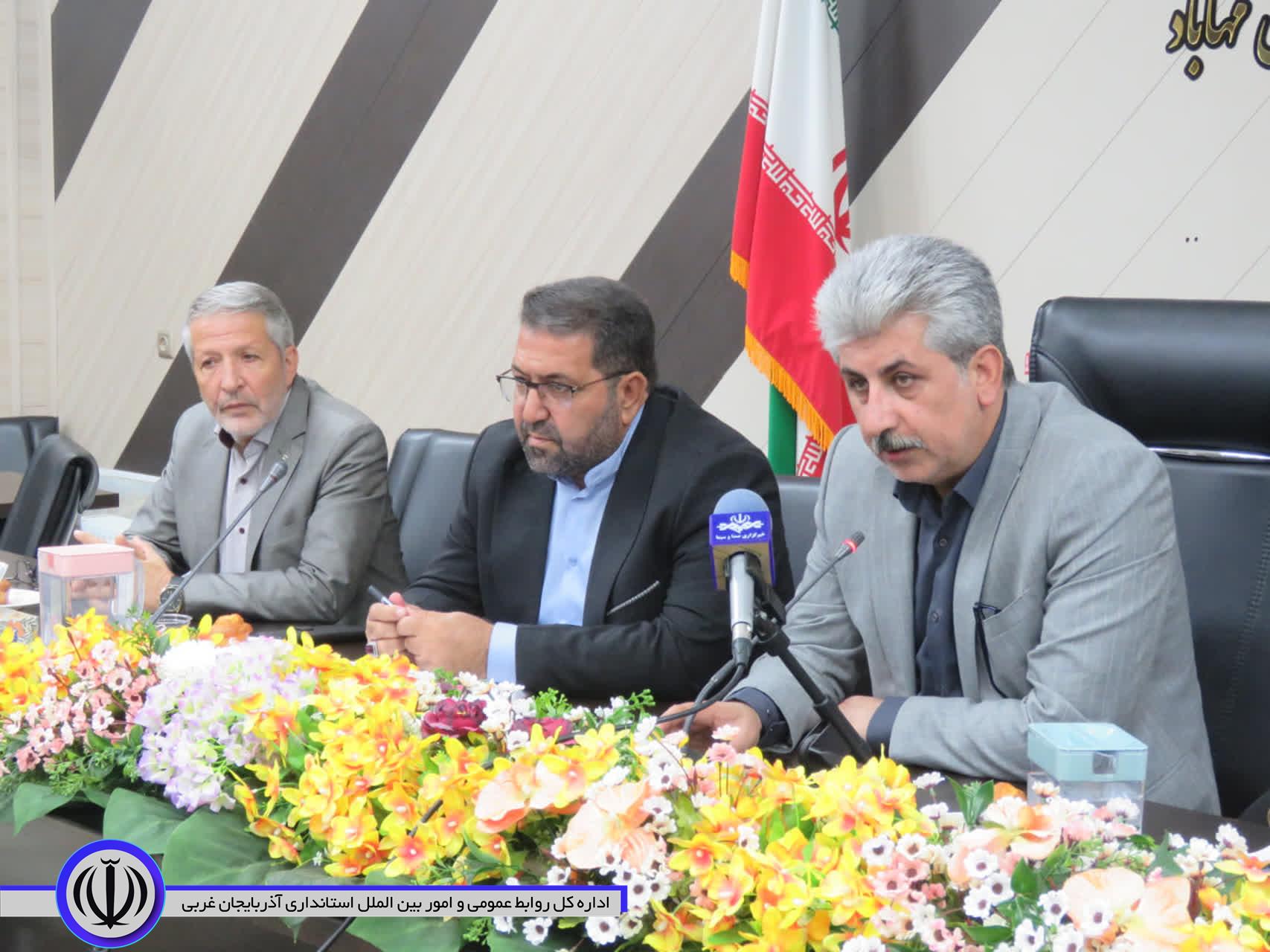 نشست مشورتی دهیاران مهاباد برگزار شد