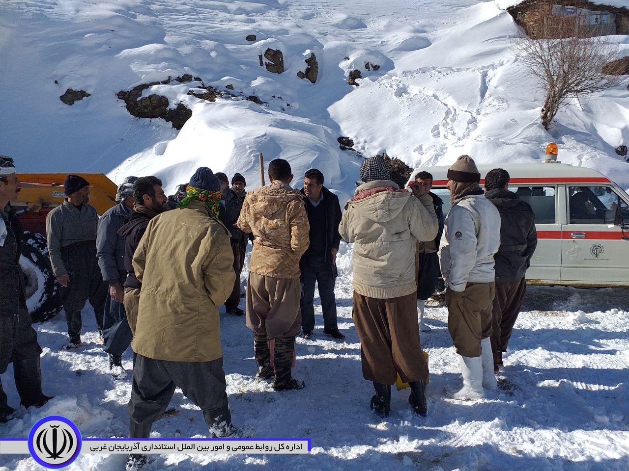 عملیات نجات و امداد مادر باردار در روستای چومل