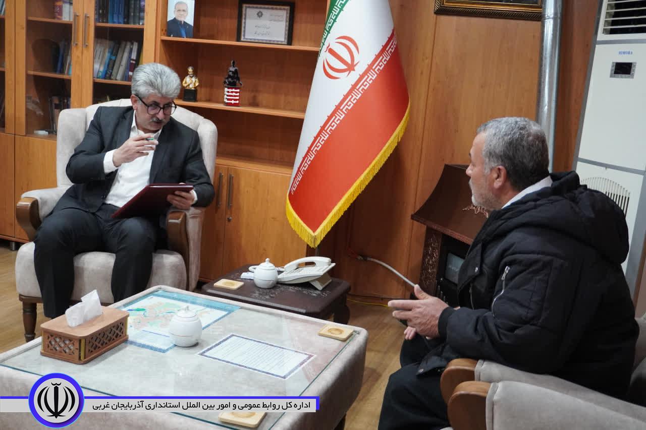 دیدار و ملاقات مردمی به صورت حضوری با فرماندار ویژه مهاباد