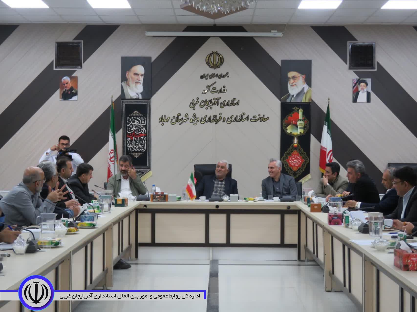 جلسه شورای آموزش و پرورش مهاباد برگزار شد