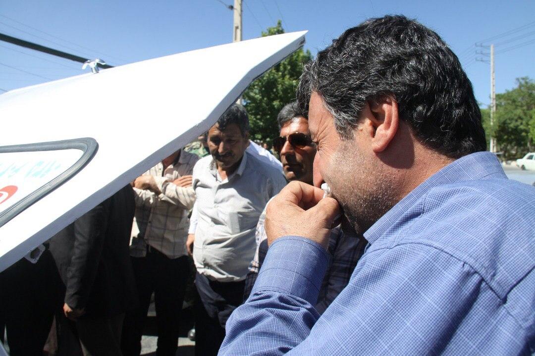 تشییع پیکر پاک و مطهر سه تن از شهدای مرزبانی کشور
