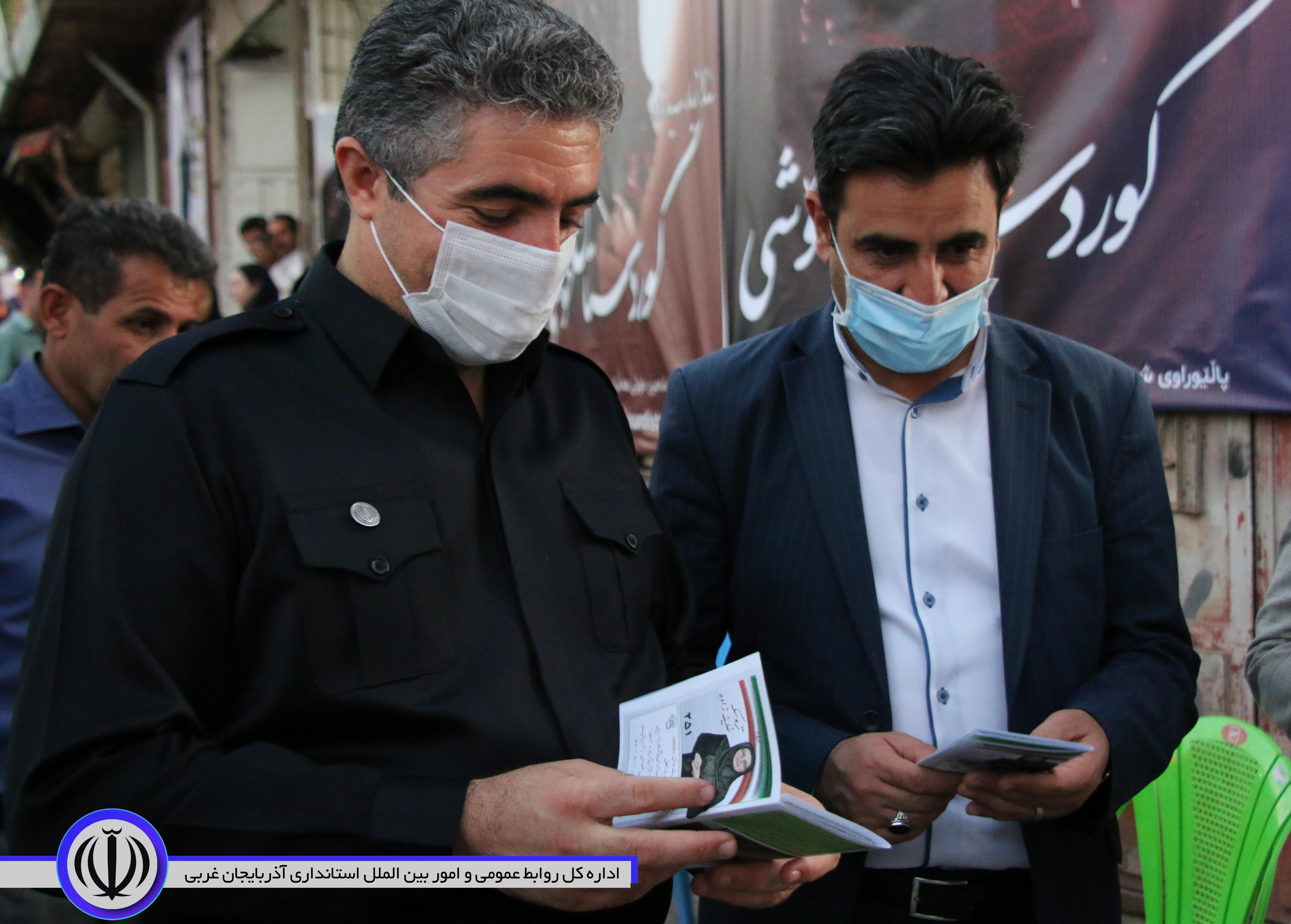 بازدید فرماندار مهاباد از ستاد های تبلیغاتی کاندیدای شوراهای اسلامی شهر