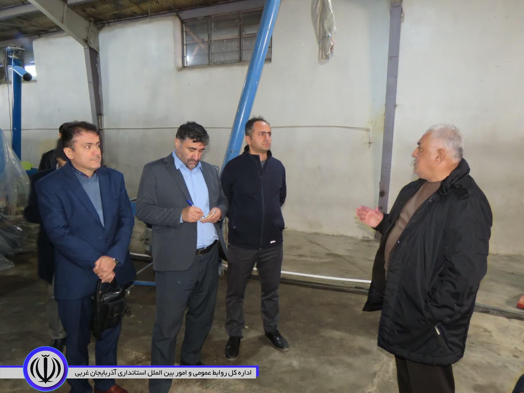 فرماندار ویژه مهاباد از واحدهای تولیدی شهرستان بازدید کرد