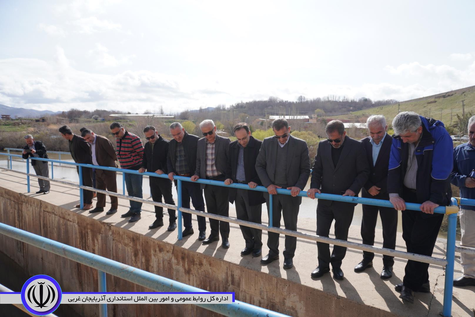 آب مخزن سد مهاباد به سمت دریاچه ارومیه رهاسازی شد