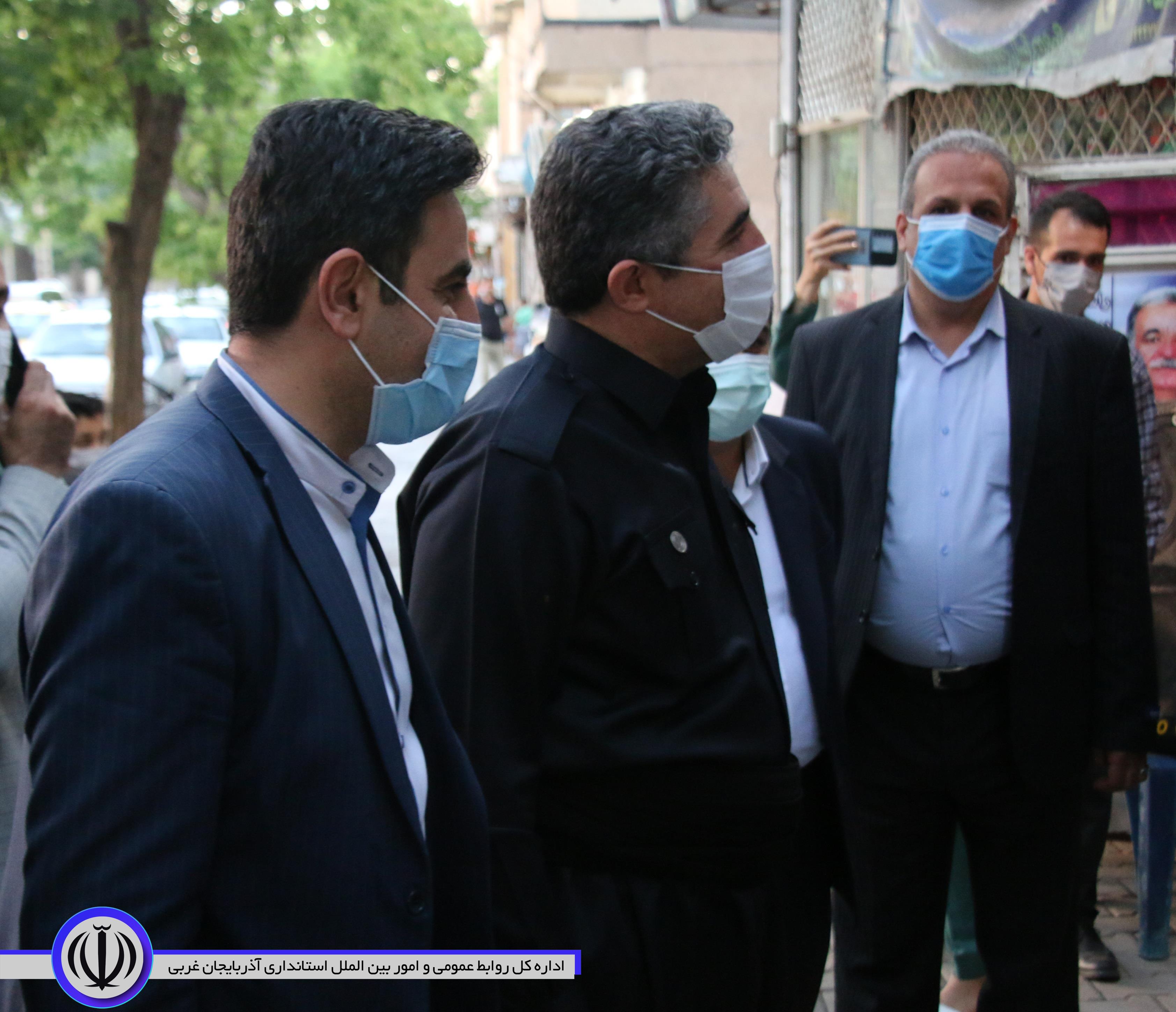 بازدید فرماندار مهاباد از ستاد های تبلیغاتی کاندیدای شوراهای اسلامی شهر