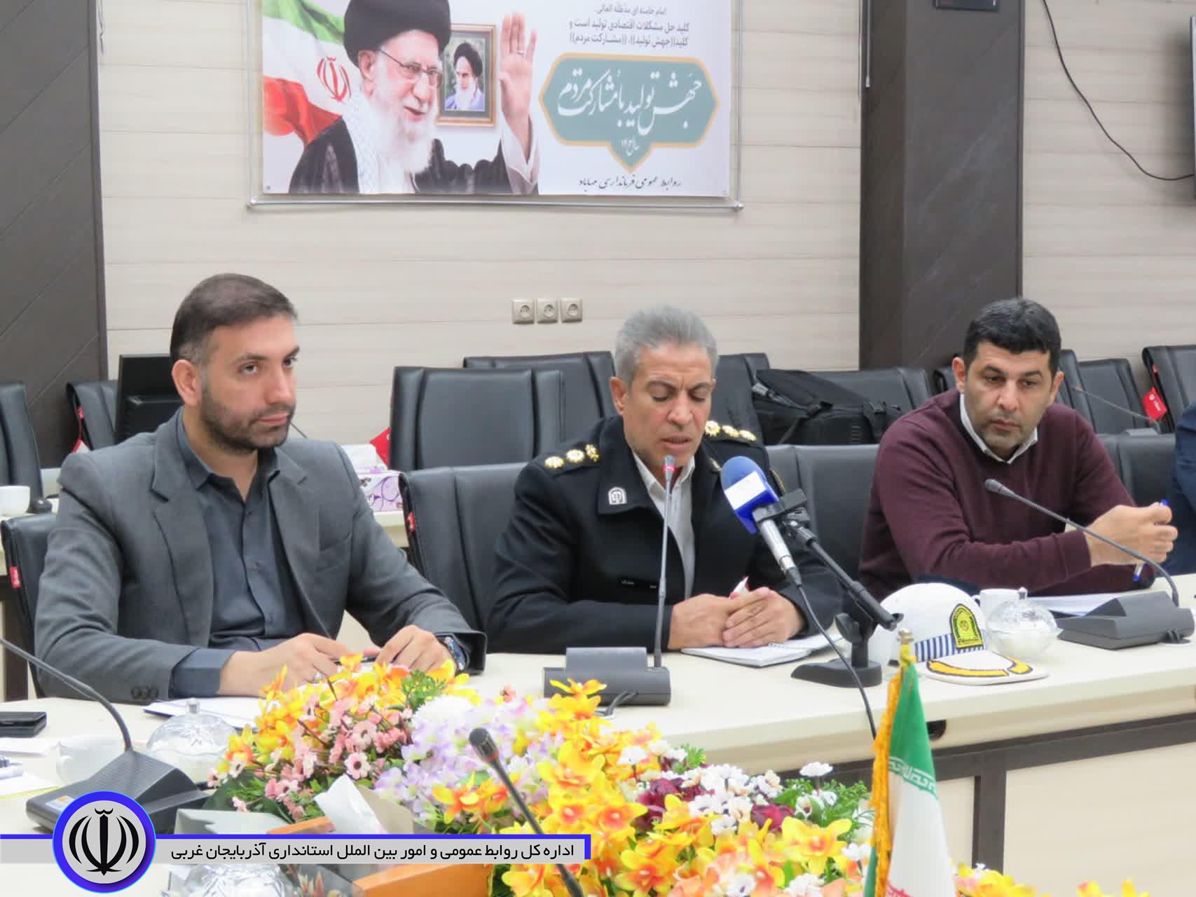 کاهش 85 درصدی تصادفات منجر به فوت در مهاباد