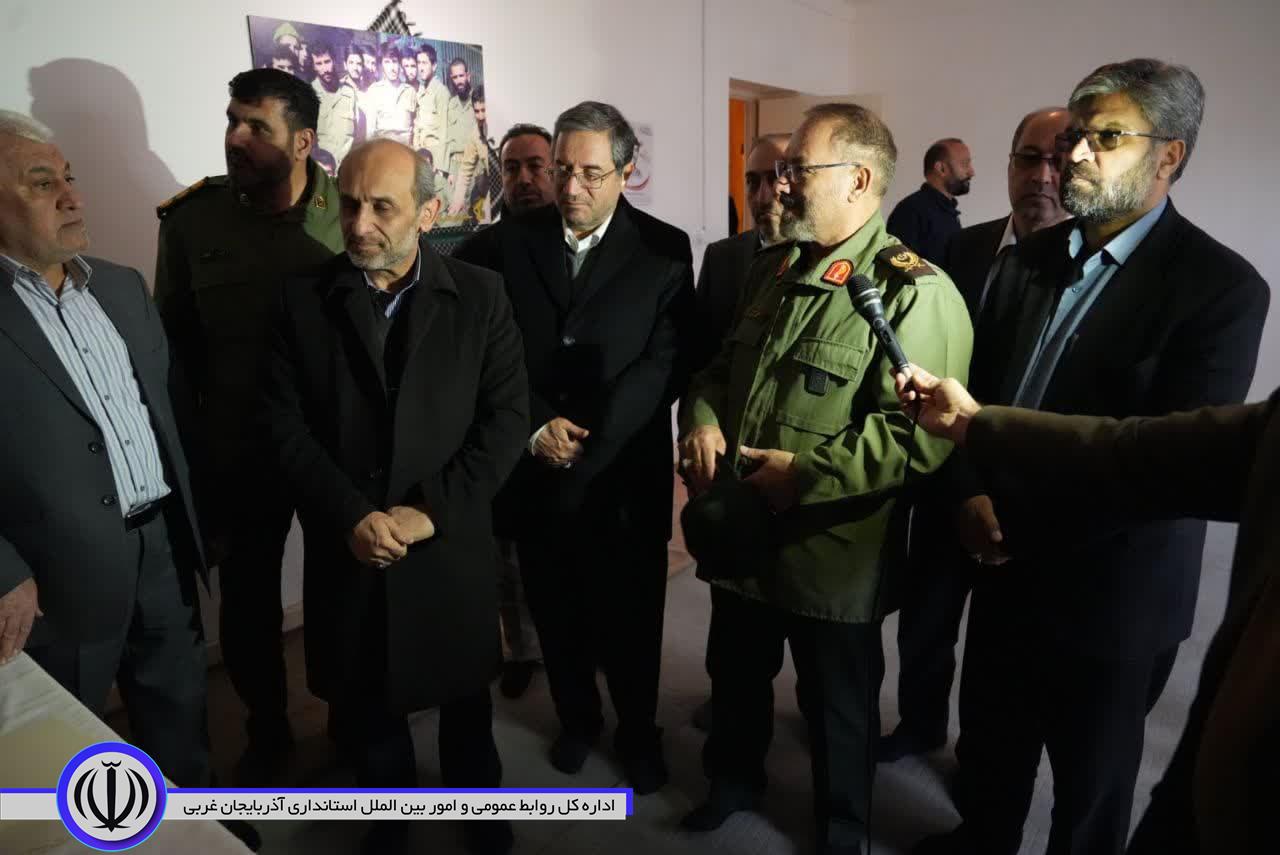 بازدید رئیس سازمان صدا و سیما و استاندار آذربایجانغربی از بخشهای مختلف یادمان شهید کاوه در مهاباد
