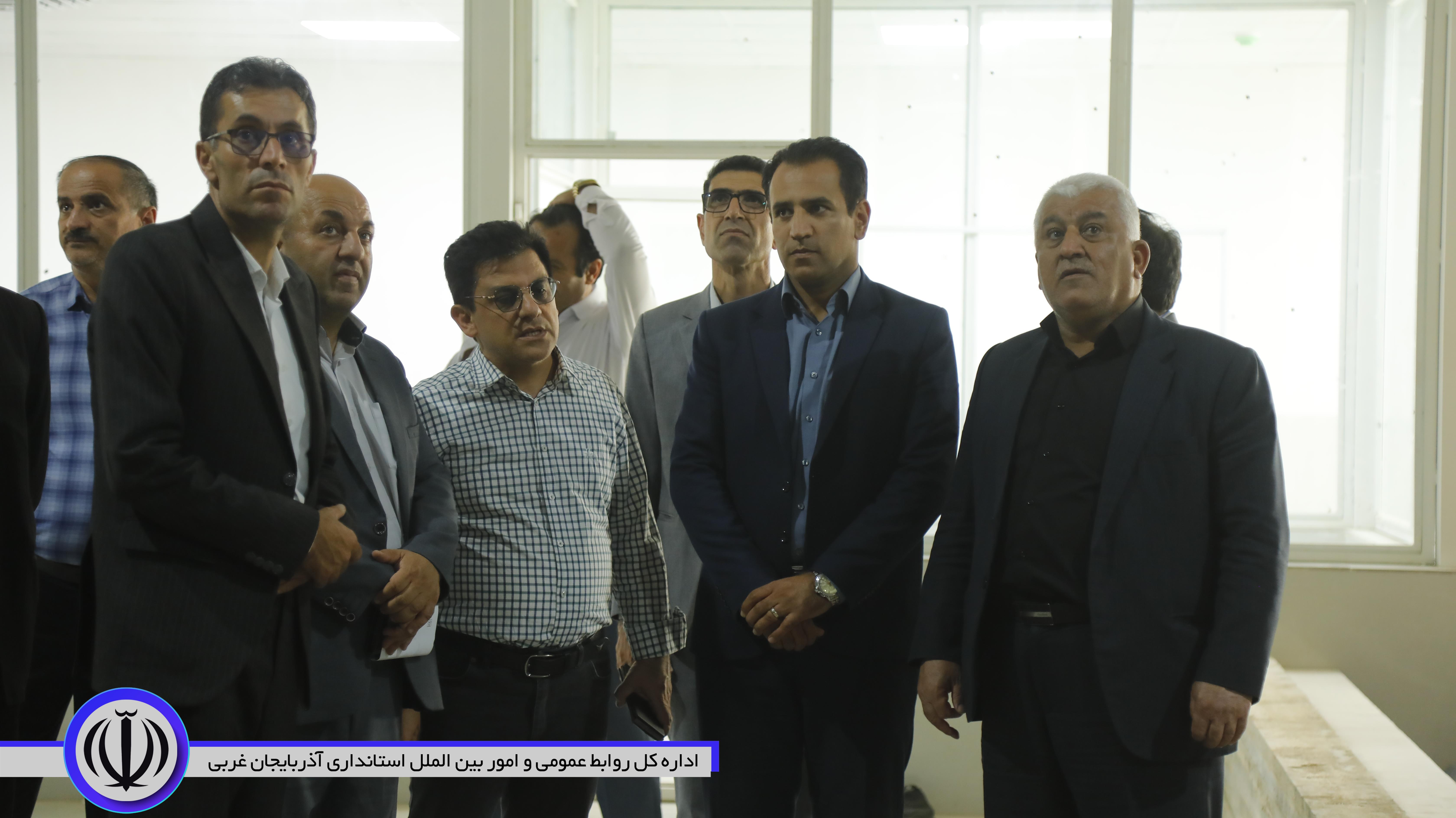 وضعیت زیرساخت و فضاهای ورزشی مهاباد بررسی شد