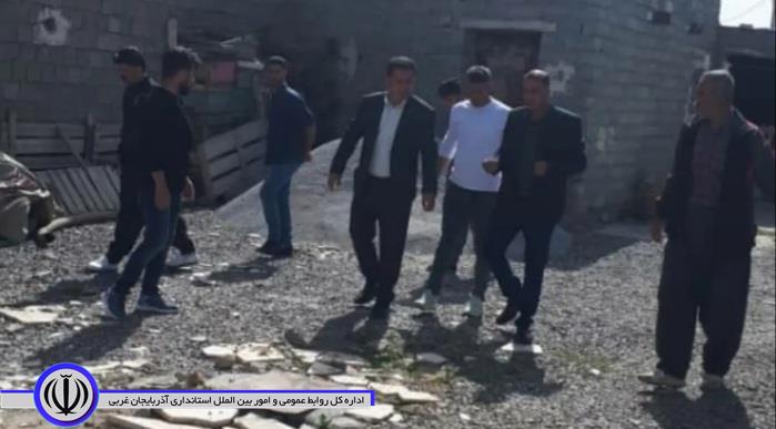 بازدید بخشدار مرکزی مهاباد از روستای دارلک