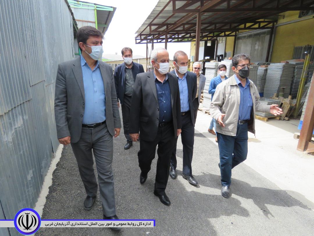 فرماندار: سرمایه در گردش، مهمترین مشکل واحدهای صنعتی مهاباد است