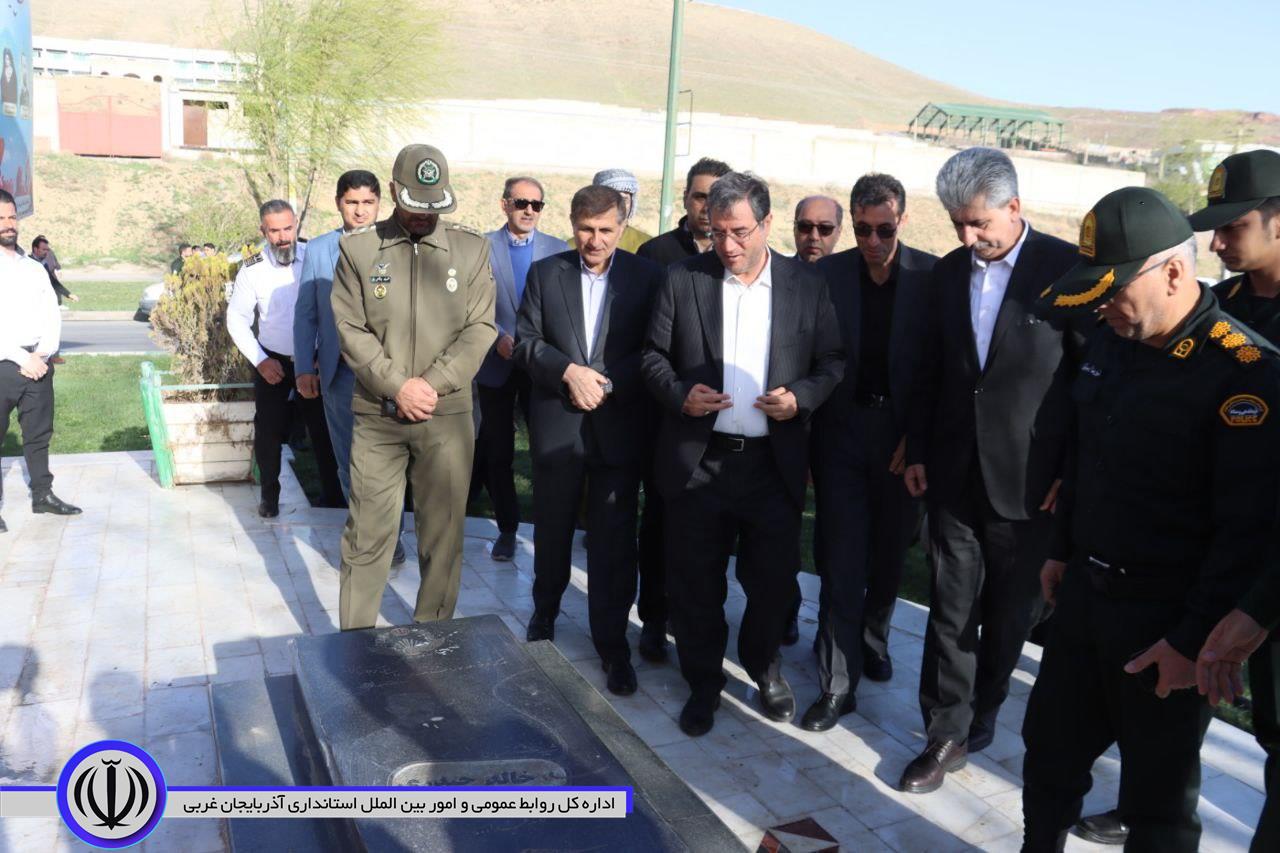 2 طرح عمرانی و گردشگری در مهاباد به بهره برداری رسید