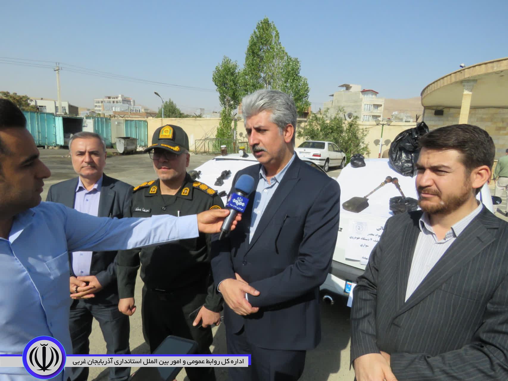 انهدام باند قاچاق مواد مخدر در مهاباد