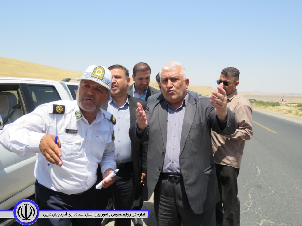 چهار نقطه پرحادثه جاده مهاباد به بوکان (برهان) شناسایی شد
