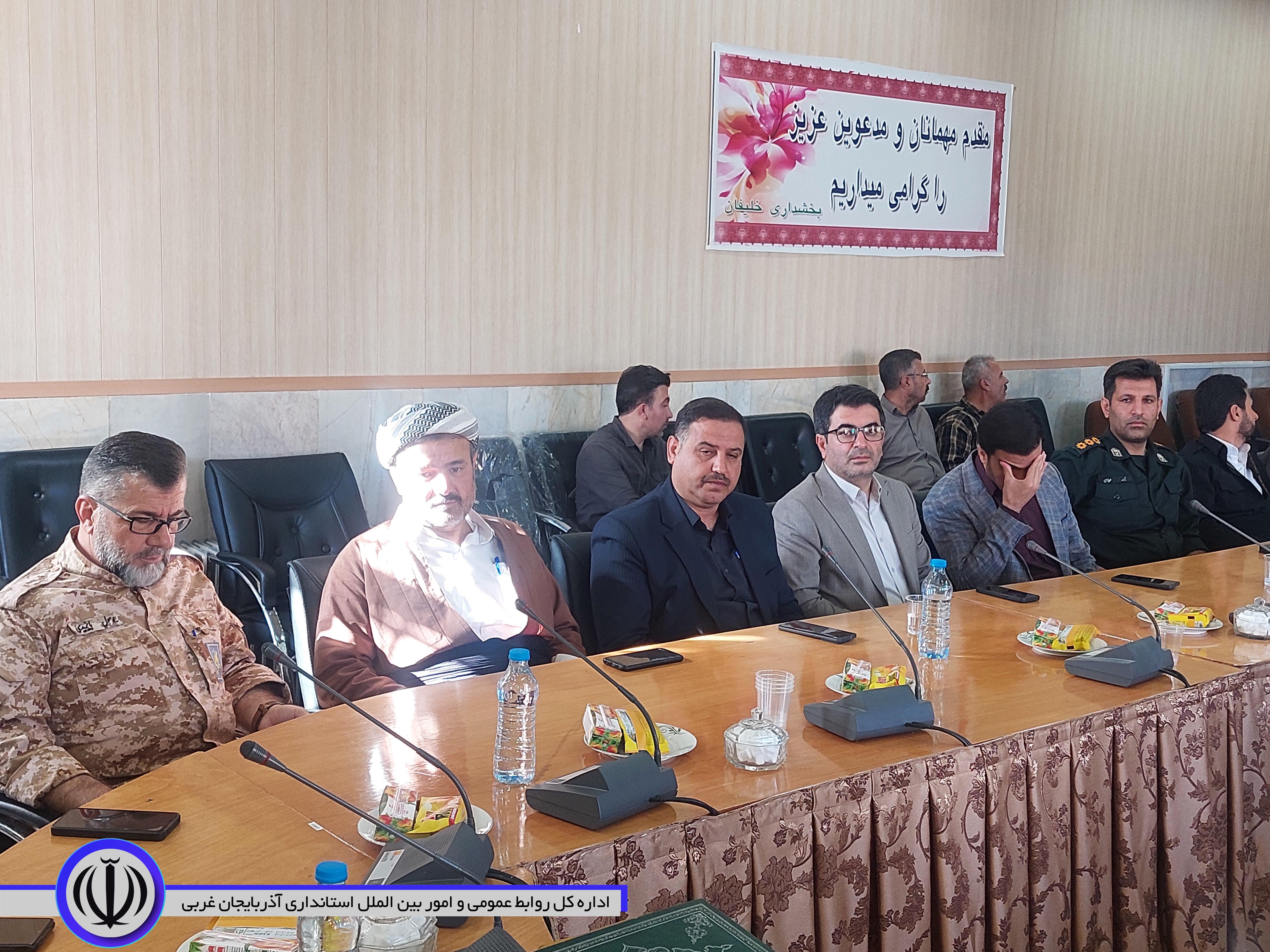 فرماندار مهاباد: اعتبارات با اولویت مناطق روستایی کم‌ برخوردار توزیع شده است