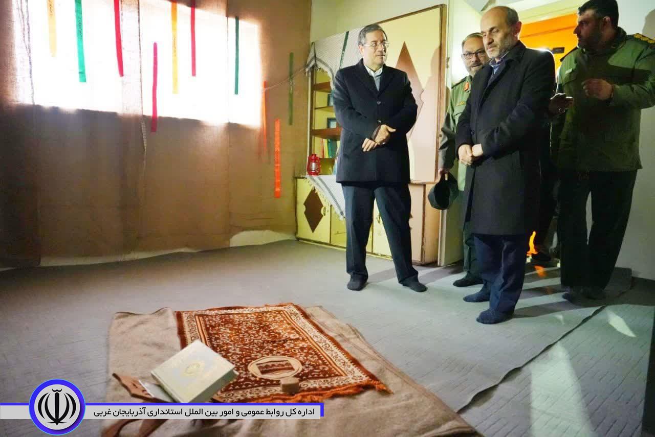 بازدید رئیس سازمان صدا و سیما و استاندار آذربایجانغربی از بخشهای مختلف یادمان شهید کاوه در مهاباد