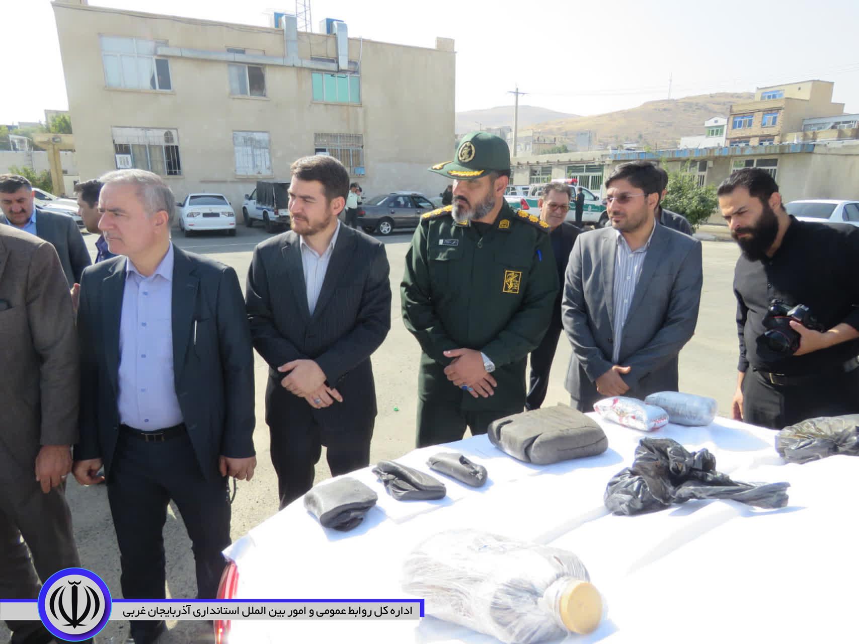 انهدام باند قاچاق مواد مخدر در مهاباد