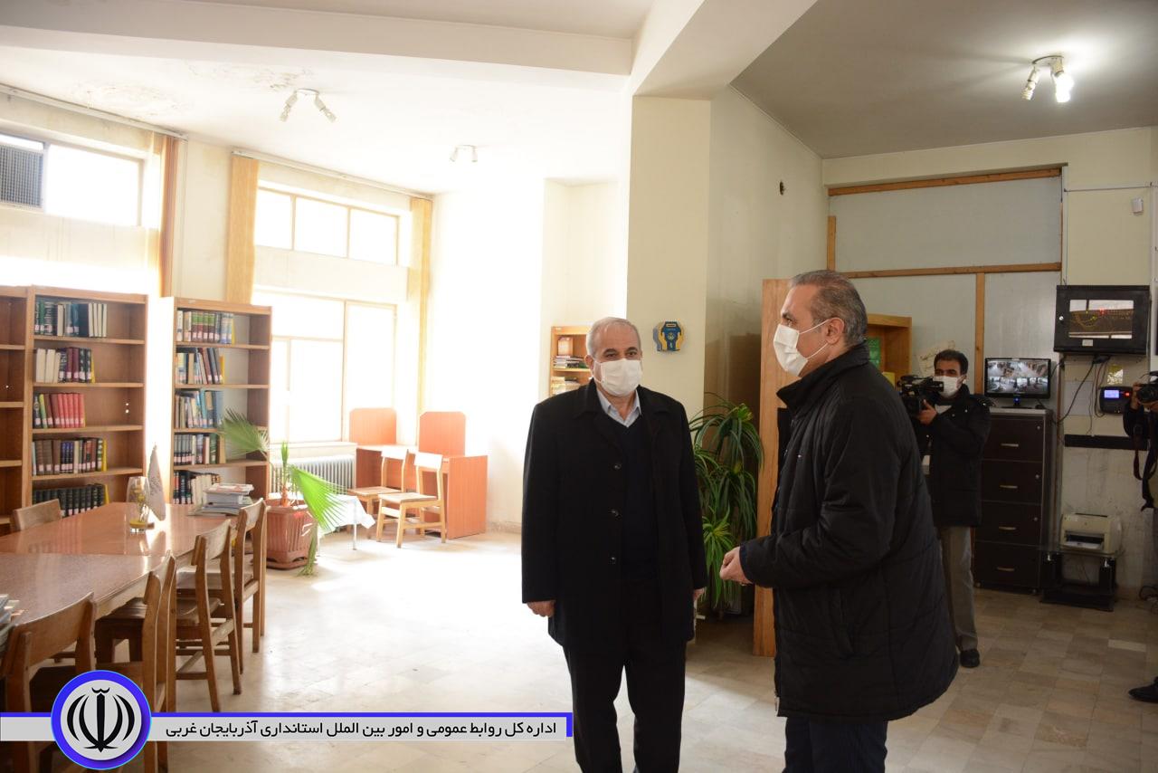 فرماندار و جمعی از مسوولان مهابادی از پروژه های فرهنگی این شهرستان بازدید کردند