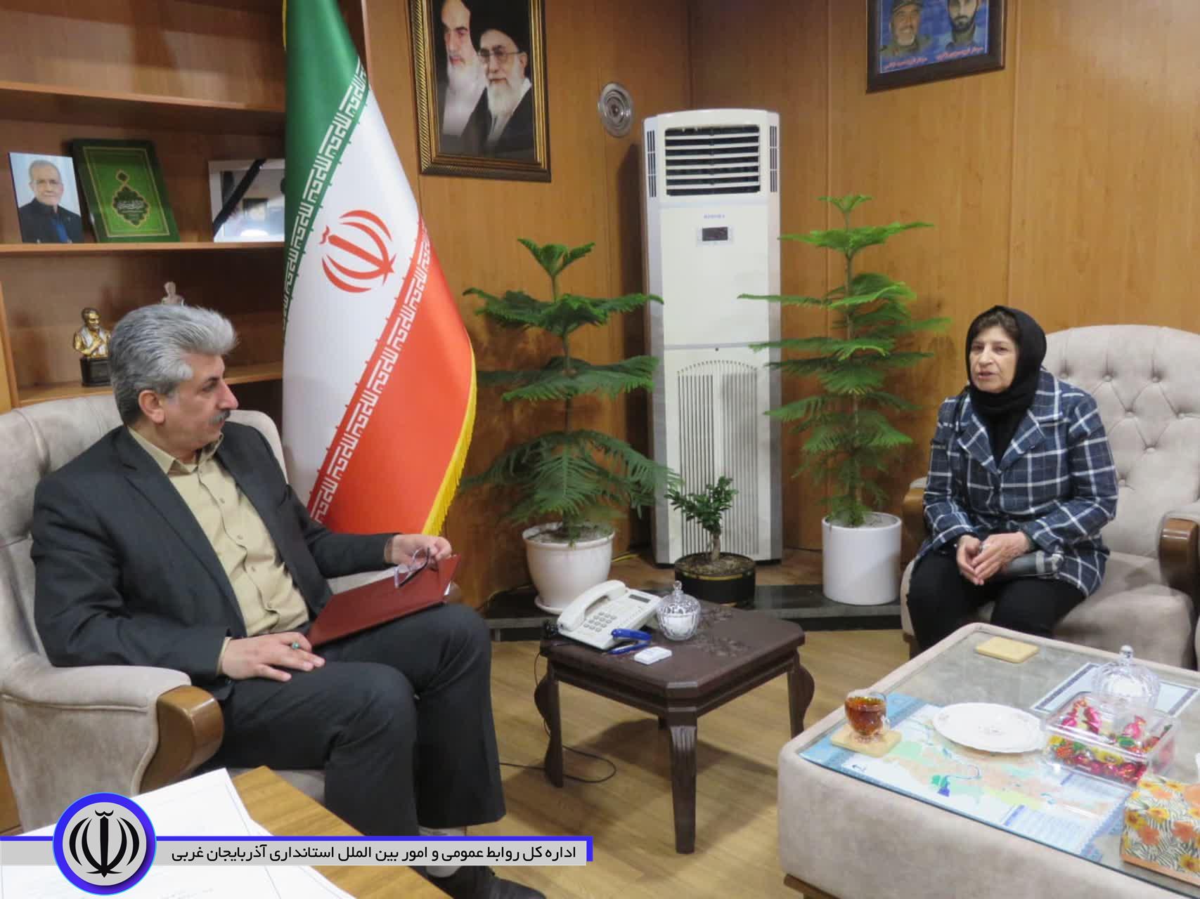 جلسه ملاقات عمومی فرماندار مهاباد در چهارشنبه های مردمی