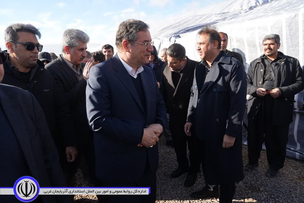 آغاز سفر استاندار آذربایجان‌غربی به شهرستان مهاباد