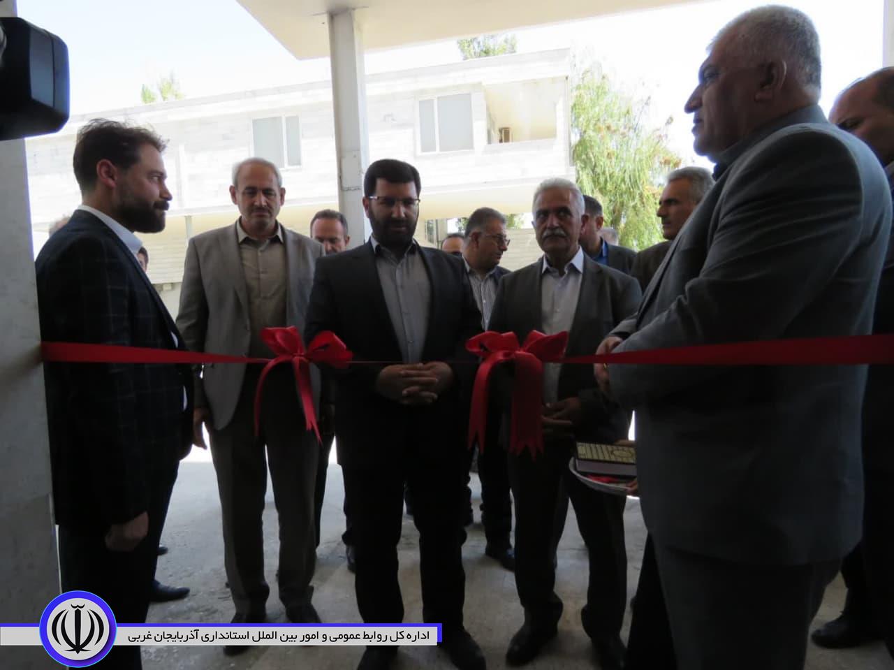 سه طرح عمرانی در مهاباد افتتاح شد