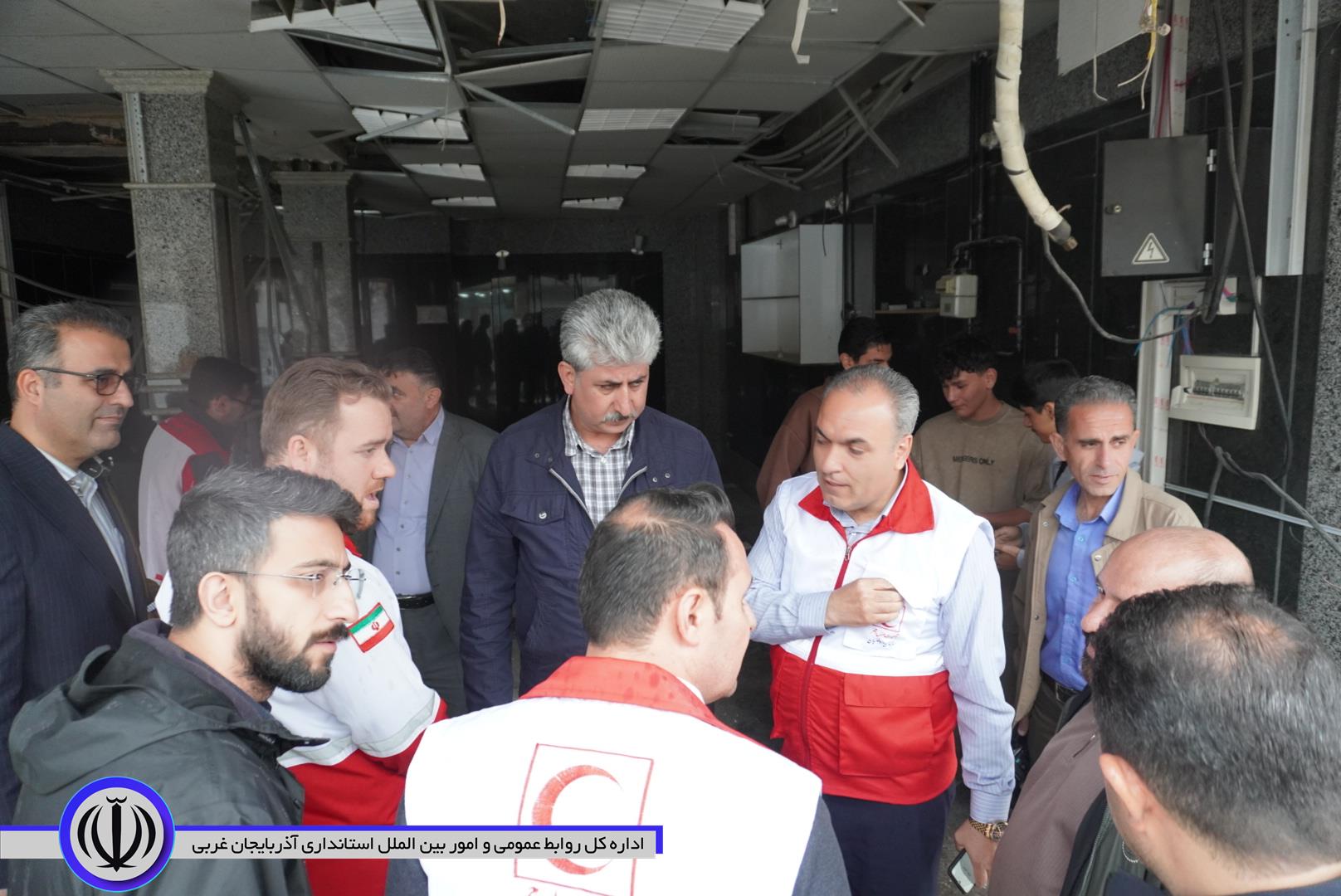 عملیات احداث مجدد هلال‌احمر مهاباد پس از تکمیل ارزیابی‌ها شروع می‌شود