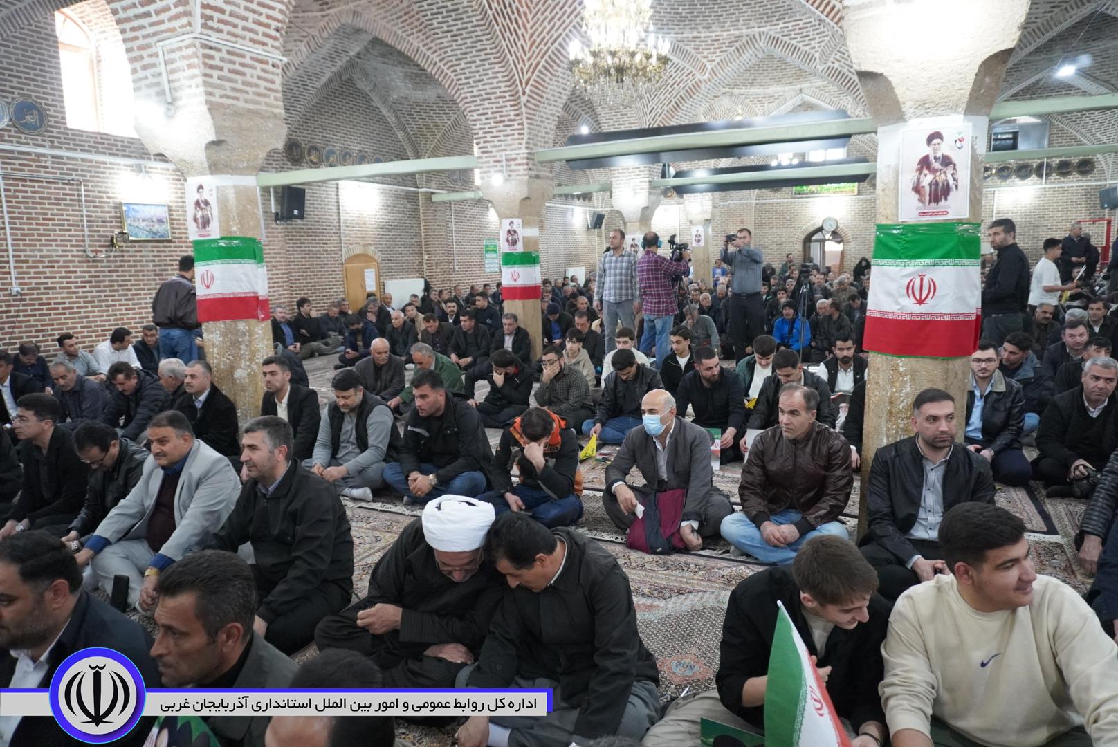 برگزاری آیین بزرگداشت امام شهید امت اسلامی و شهدای جنگ رمضان در مهاباد