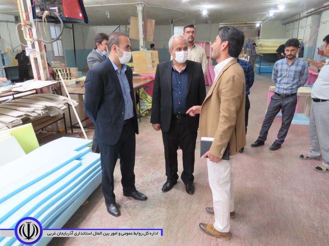 فرماندار: سرمایه در گردش، مهمترین مشکل واحدهای صنعتی مهاباد است