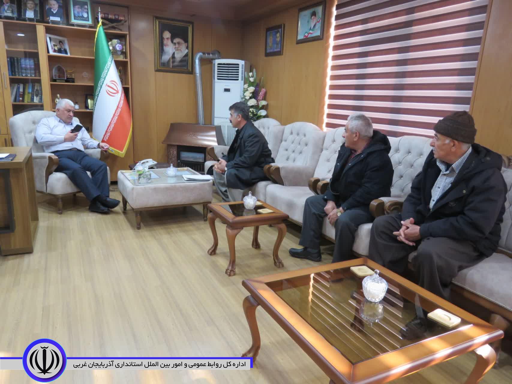 ملاقات عمومی فرماندار مهاباد با شهروندان برگزار شد