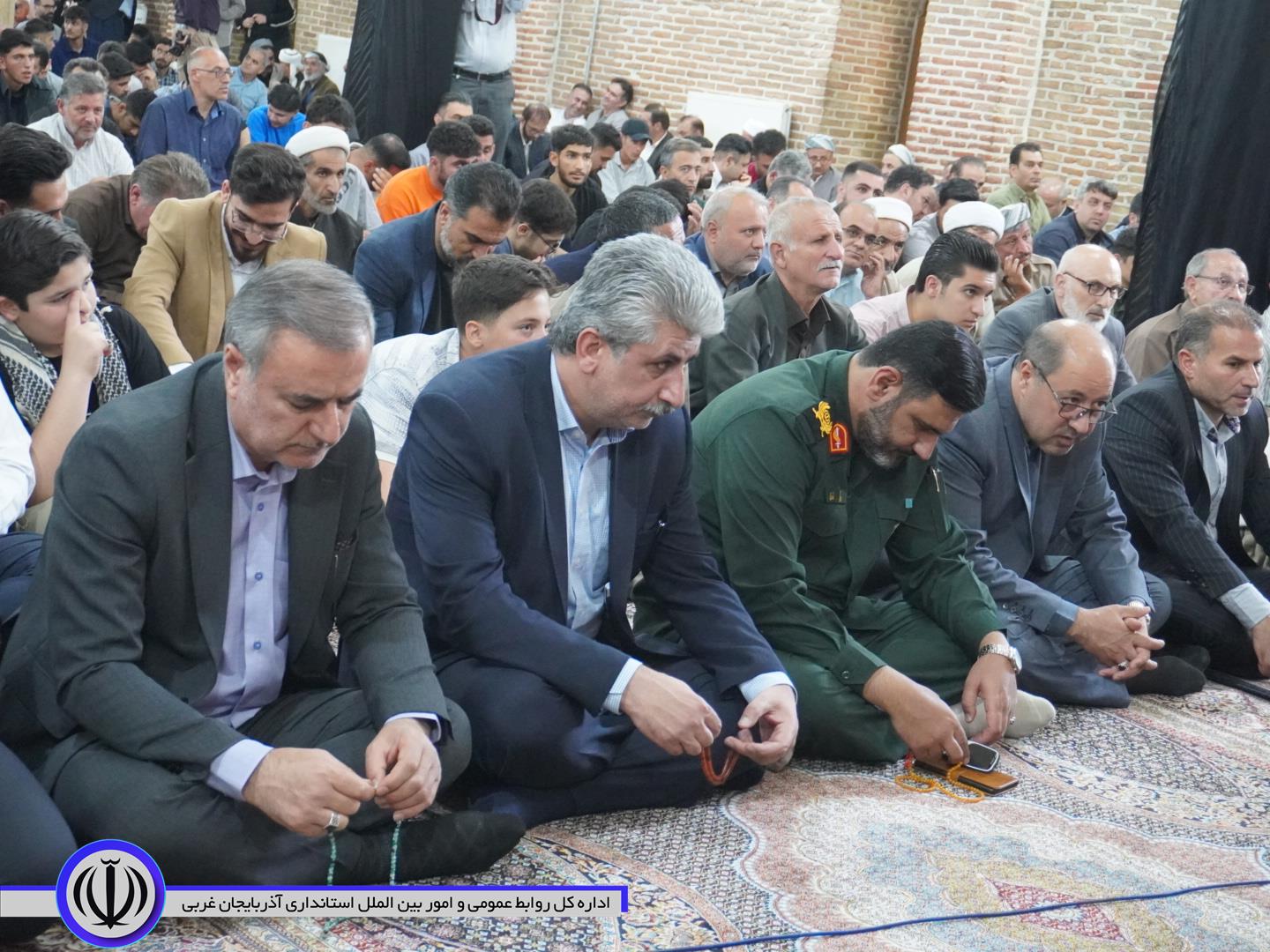 آیین سالگرد ارتحال ملکوتی حضرت امام خمینی (ره) در مهاباد برگزار شد