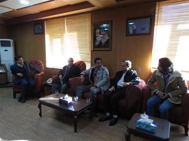 دیدار جمعی از هنرمندان با معاون استاندار و فرماندار ویژه شهرستان مهاباد