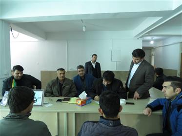 ملاقات عمومی معاون استاندار و فرماندار ویژه شهرستان مهاباد در میز خدمت