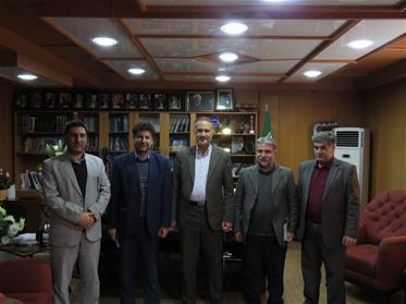 دیدار معاون استاندار و فرماندار ویژه شهرستان مهاباد با مدیر کل بنیاد شهید استان آذربایجان غربی