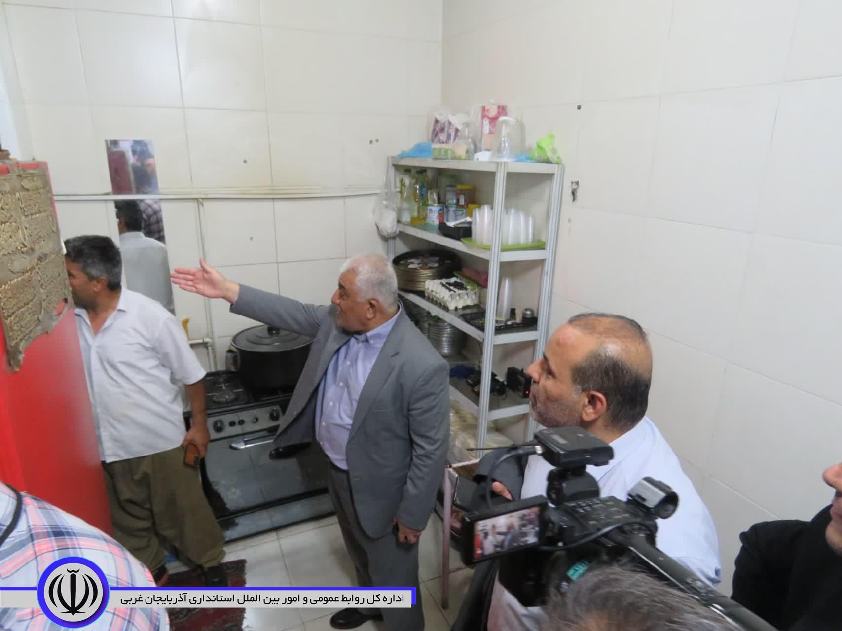 بازدید و بررسی مسئولان از مشکلات تاناکورای مهاباد
