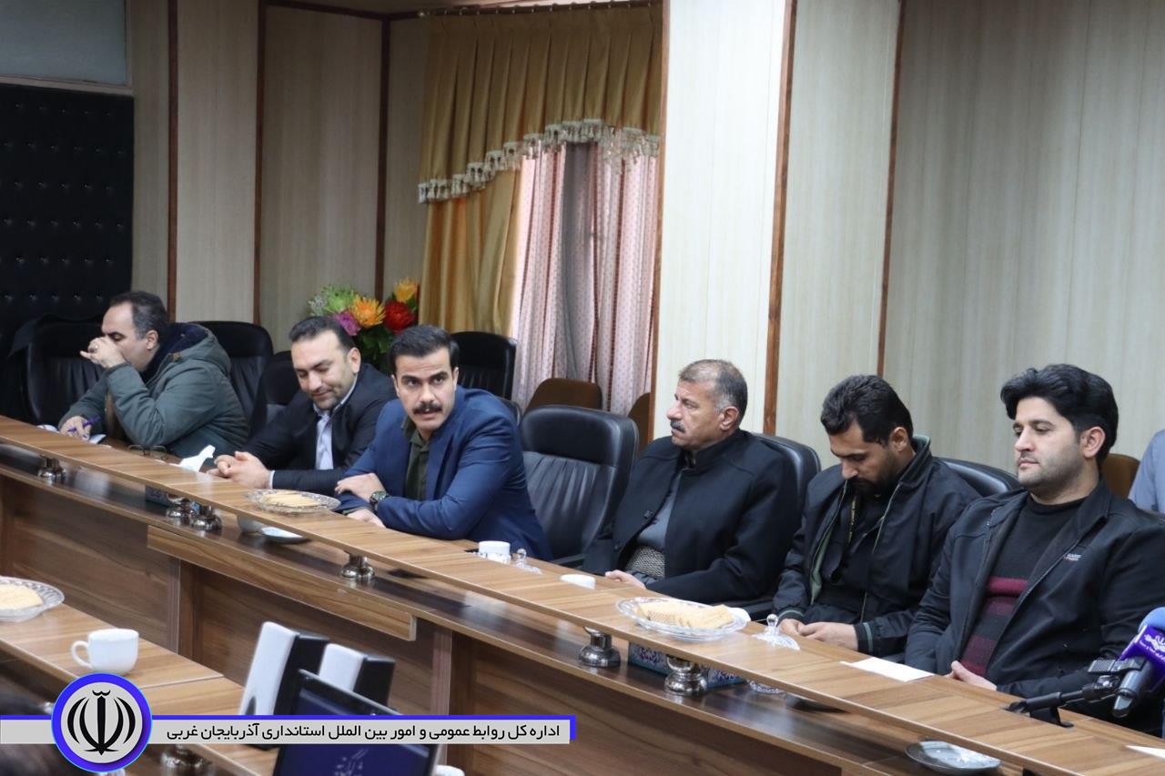 بررسی مسائل و مشکلات شهرستان مهاباد درنشست مشترک مسئولان استانی و شهرستانی