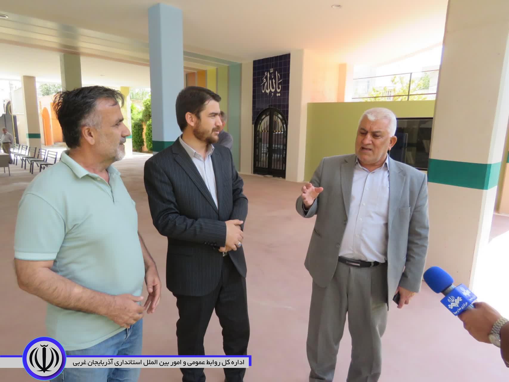 بازدید مسئولان مهاباد از آخرین وضعیت مدرسه خیر ساز سبز مهاباد