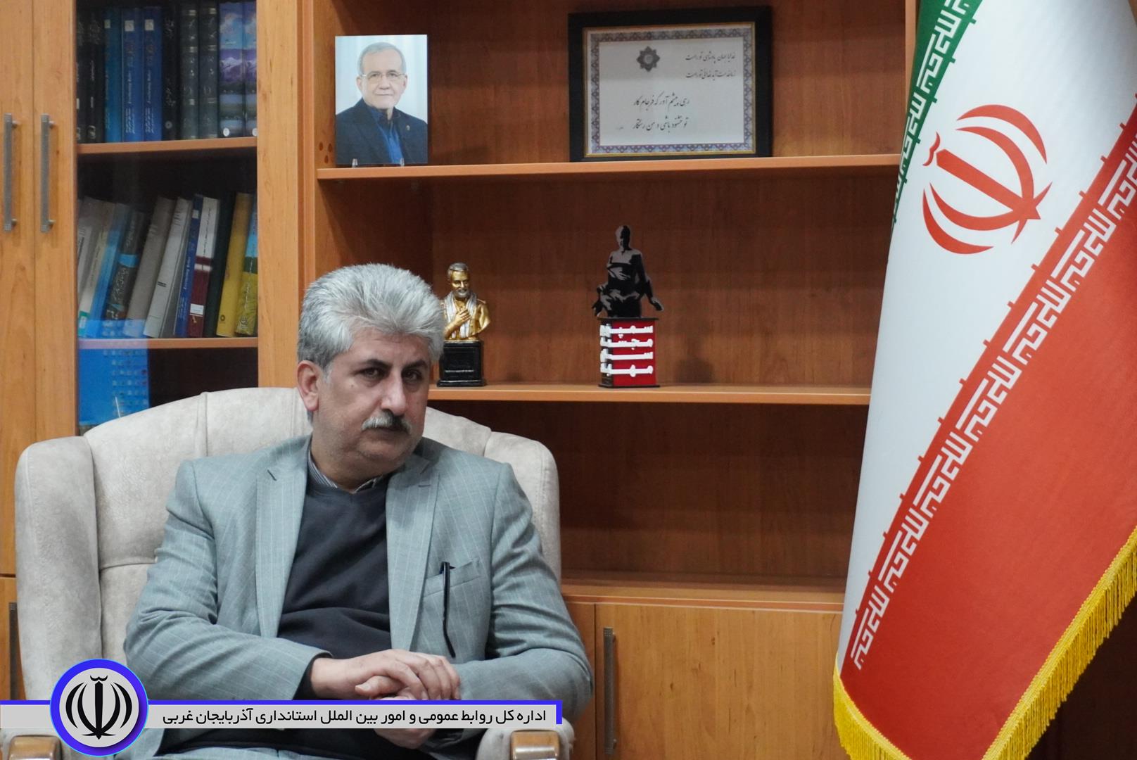 دیدار هنرمندان سینمای جوان با فرماندار مهاباد؛ تأکید بر نقش هنر در نشاط اجتماعی و مبلمان شهری