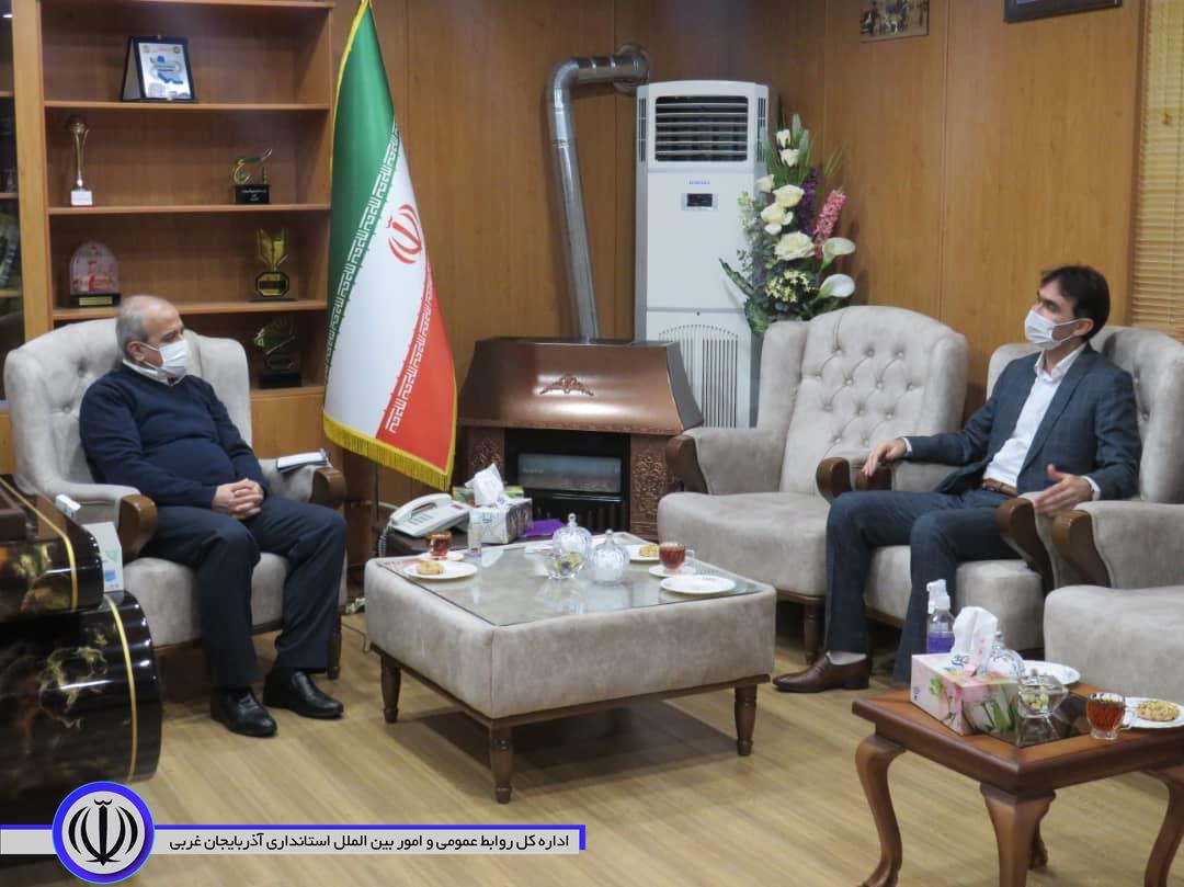 در راستای تبریک انتصاب فرماندار جدید؛ دیدار ریاست کمیته امداد امام خمینی(ره) با سرپرست فرمانداری شهرستان مهاباد