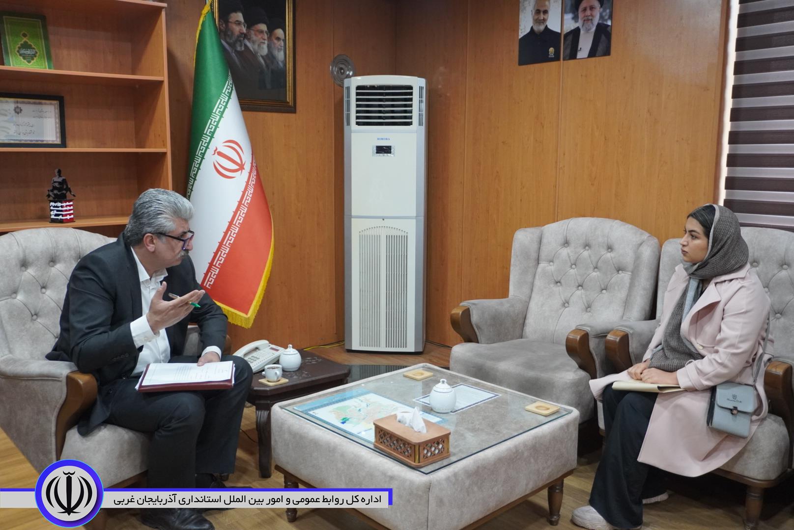 پاسخگویی و پیگیری مطالبات شهروندان در ملاقات مردمی با فرماندار مهاباد