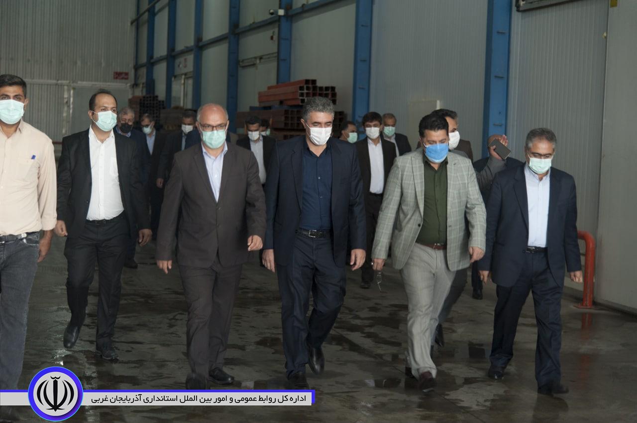 بازدید مدیرعامل سازمان حمایت از تولید کنندگان و مصرف کنندگان کشور از سردخانه های شهرستان
