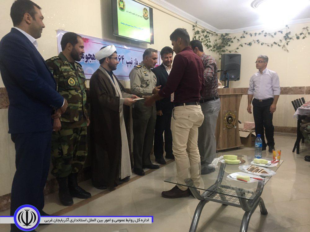 برگزاری روز سرباز در پادگان شهید نصیرزاده مهاباد