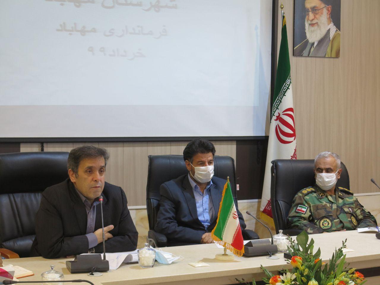 نخستین جلسه ستاد بحران شهرستان مهاباد برگزار شد.