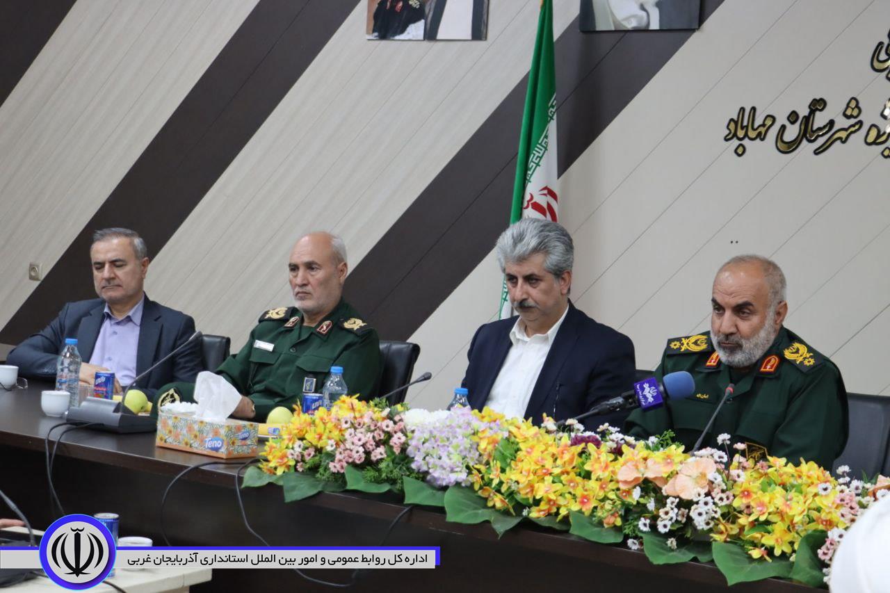 پنجمین جلسه شورای اداری مهاباد برگزار شد