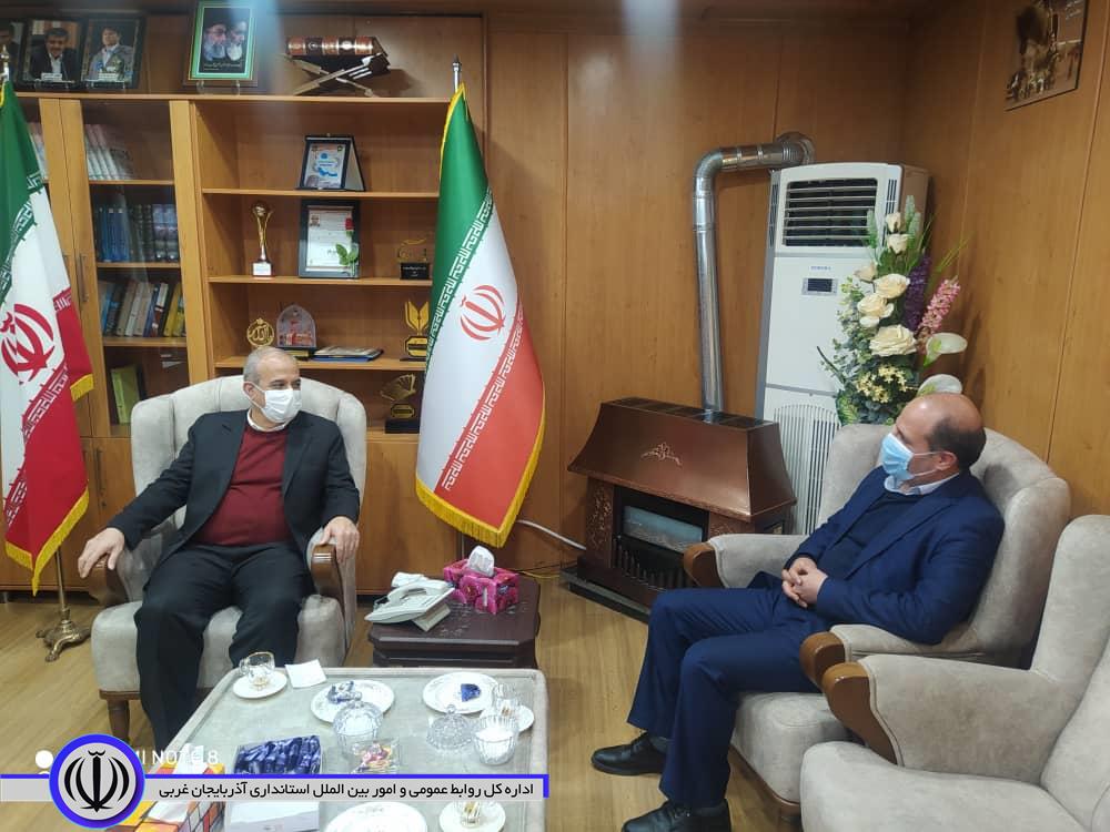 دیدار مدیر کل امور عشایر استان آذربایجان غربی با سرپرست فرمانداری مهاباد