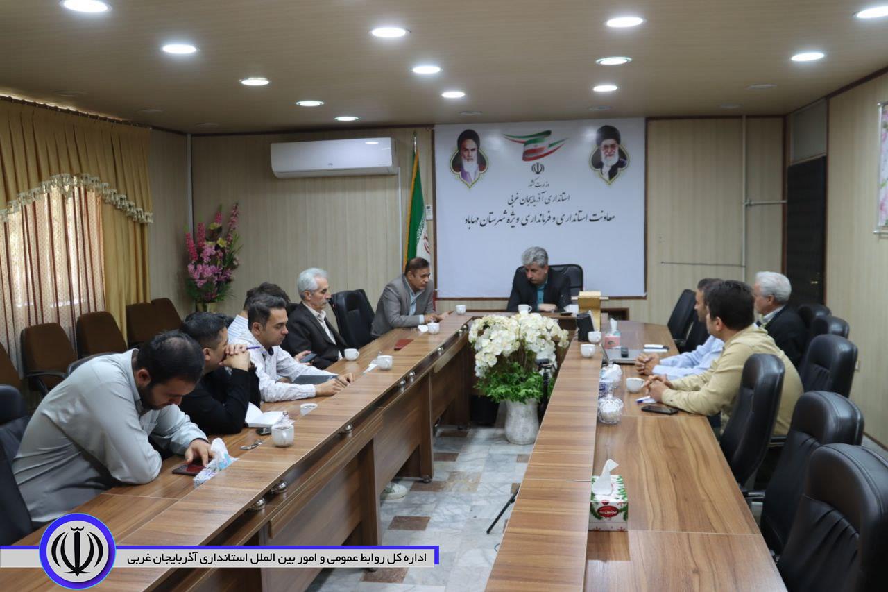 فرماندار مهاباد: بودجه ورزشی باید عادلانه و متناسب با ظرفیت رشته‌ها توزیع شود